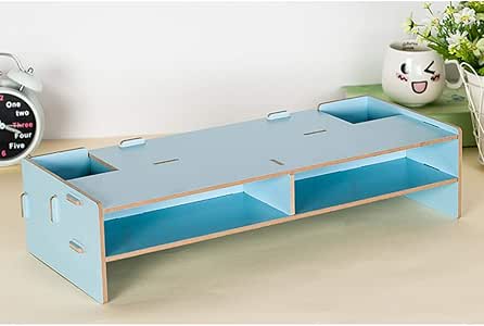 Soporte De Monitor De Madera Screen Riser,Multifuncional De Madera