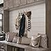 Avignon Rustic Hook Rail Coat or Towel Rack 24 inches Wide and 4.5 inches high