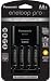 Panasonic K-KJ17KHCA4A Advanced Individual Cell Battery Charger Pack with 4 AA eneloop pro High Capacity Ni-MH Rechargeable Batteries primary