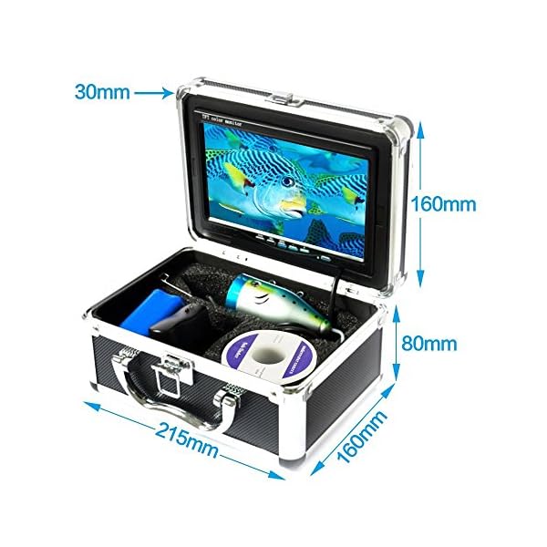 Underwater-Fish-Finder-Anysun-Professional-Fishing-Video-Camera-with-7-TFT-Color-LCD-Hd-Monitor-700tvl-CCD-15M-Cable-Length-with-Carry-Case-Fun-to-See-Fish-Biting Underwater-Fish-Finder-Anysun-Professional-Fishing-Video-Camera-with-7-TFT-Color-LCD-Hd-Monitor-700tvl-CCD-15M-Cable-Length-with-Carry-Case-Fun-to-See-Fish-Biting