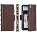 iPhone 8 Book Case, Miniko(TM) [Book Style] Wallet Case Cover Vintage for Apple iPhone 8 - Brown Classic [ Vintage Pattern] [PU Leather][ID Card/Case Slot]