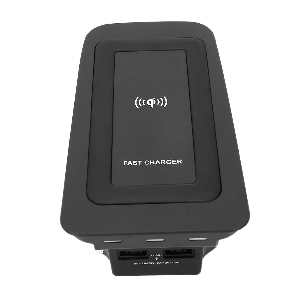 Qiilu Car Wireless 15W Wireless Charging Plate Induction for S60/V60/XC60/S90/V90/XC90