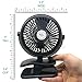 Real Cool Mini Fan USB Rechargeable Clip On Perfect for Baby Stroller, Desk, Car, or Gym