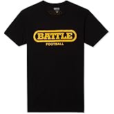 Battle Sports Original Football T-Shirt for Adults and Kids, Novelty Graphic
