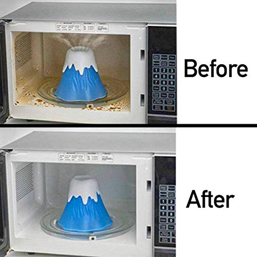 Great American Volcano Microwave Cleaner Microwave Oven Steam Cleaner