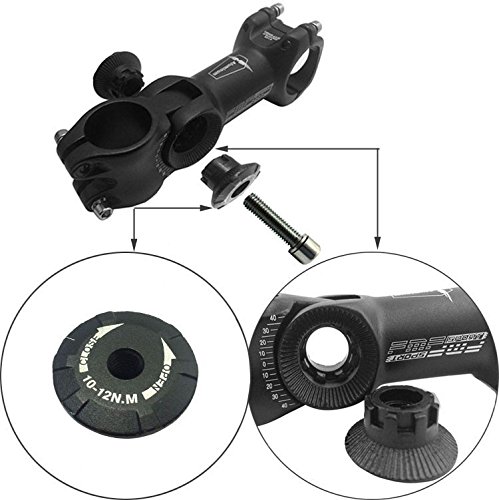 UPANBIKE Bike Stem Bicycle Aluminum Alloy Adjustable Stem Φ25.4mm Φ31.8mm * 28.6mm