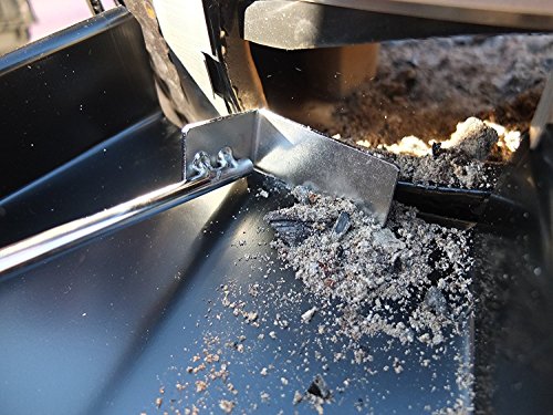 Dracarys Stainless Steel Ash Removal Tool and Ash Pan Big Green Egg Accessories,Ash Tool Poker for BGE Primo and Other Charcoal Kamado Stove(at+AP+GG) - Thumbnail 7