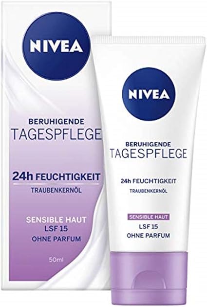 nivea sensitive day cream spf 15