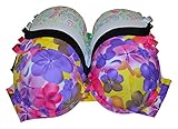 LnLClothing Women's Assorted Color Pack of 6 Push Up Bra (38C, White1879)