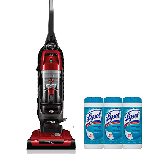 Buy Hoover HEPA Cyclonic Technology Rewind Corded Bagless Upright Vacuum Cleaner with On Board