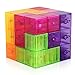 D-FantiX Magnetic Toys Magnetic Building Blocks 3D Puzzle Cube Stress Relief Toys Brain Teaser 7 Shapes Magnetic Blocks Bricks Intelligence Developing Toys Games for Kids Adults