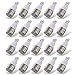 YITAMOTOR DE3175 31mm LED Festoon Bulb White Error Free Super Bright 6000K 3030 Chipsets for Car Interior Dome Map Door Light 3021 3022 3175 6428 16 Pack