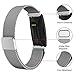 Kartice Compatible Fitbit Inspire HR Bands/Fitbit Inspire Band,Inspire Accessory Milanese Stainless Steel Mesh Men Women Replacement Strap for Fitbit Inspire & Inspire HR Tracker.