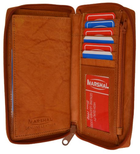 Ladies Wallet Checkbook Cover W/ Cowhide Leather #653CF
