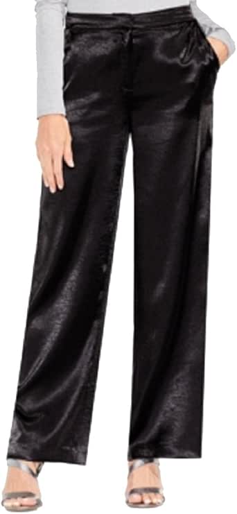 vince wide leg satin pants