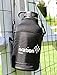 Ivation 64 oz. Insulated Water Bottle & Beer Growler – Carrying Pouch Included – Choose Red, Silver, Or Black
