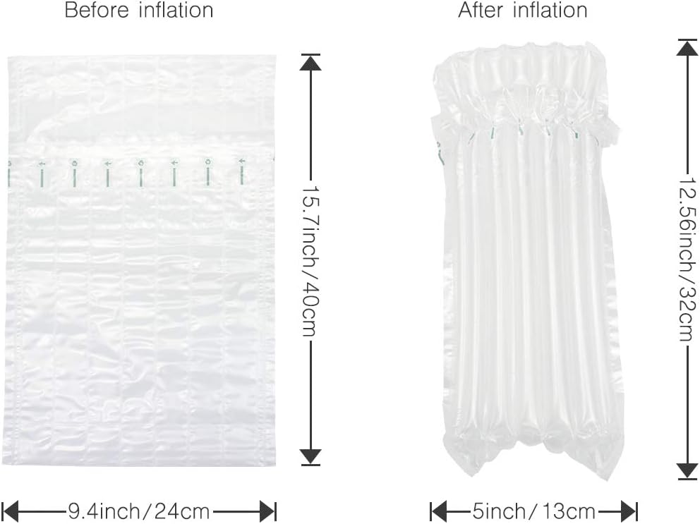 Wine Bottle Protector 24 Pack Anti-schock Glass Bottles Packaging Bags for Safe Shipping with Reusable Pump - Image 3