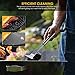 QSUBFPYK Scraper Grill Brush, 18 Inches Best BBQ Cleaning Brush - Stainless Steel 3-in-1 BBQ Cleaning Brush Provides Easy Cleaning, Full Stainless Steel Handle, Great BBQ Tool