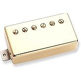 Seymour Duncan Whole Lotta Humbucker - Neck - Gold - Electric Guitar Pickup | Vintage-hot British Rock tone delivers beefy mids, rich harmonics and raw Alnico 5 authority. Made for Classic Rock.