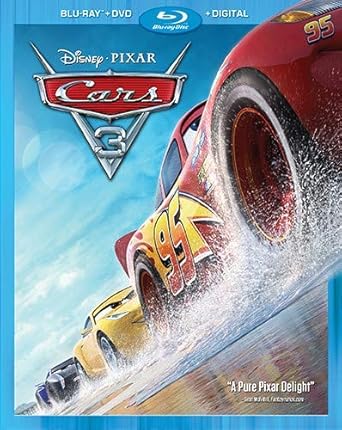 Amazon Com Cars 3 Blu Ray Dvd Digital Combo W Bonus Disc Movies Tv