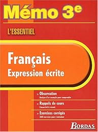 Français, expression écrite