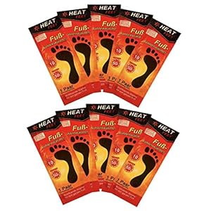 HEAT FEET 10 paar voetzoolwarmers, warmtezolen, schoenwarmers, zool voetwarmers, schoenverwarming, voetverwarming, 8 uur…