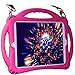 TopEsct Kids Case for iPad Mini 6th Generation Case Heavy Duty Shockproof Cover Childproof Protective Kids Cover with Three Handle Stand for 8.3 inch iPad Mini 6（Blue） (Magenta)