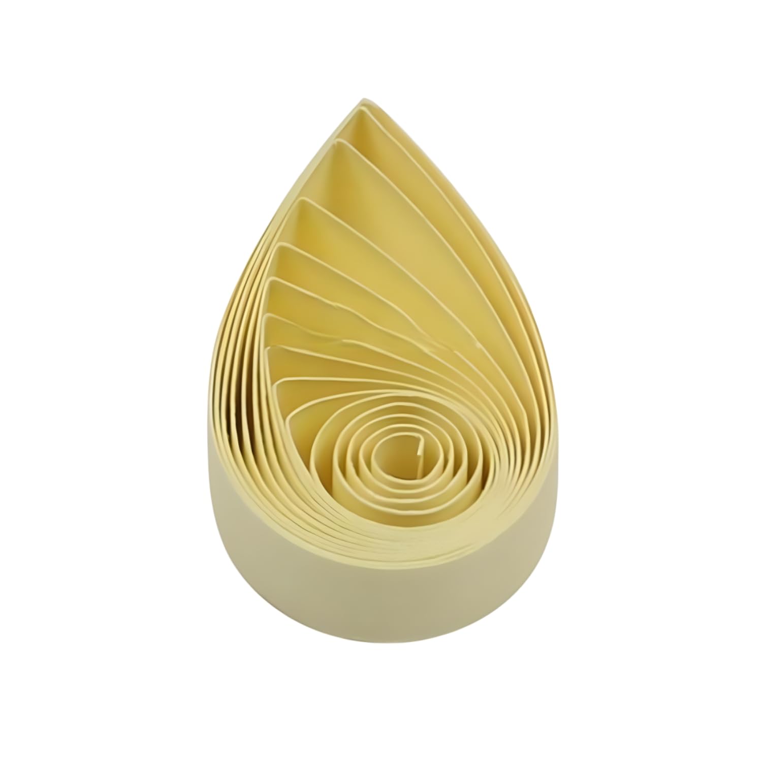 ODETOJOY Quilling Strips 5mm Paper Quilling Set Solid Color Star Origami Paper DIY Hand Crafts Single Color Quilling Paper Filigee Strips (LightYellow)