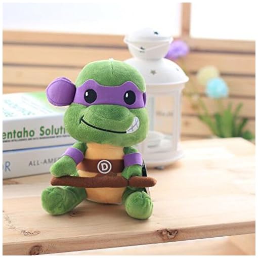 Teenage Mutant Ninja Turtles Plush Toys Dolls 4PCS Action Figure - Image 6