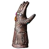 Hongzhi Craft The Avengers Infinity War Cosplay Thanos Mask Infinity Gauntlet Thanos Gloves Latex (one Infinity Guantlet)