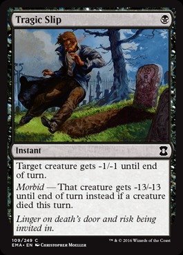 Magic: the Gathering - Tragic Slip (109/249) - Eternal Masters