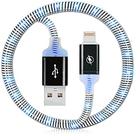 iPhone Charger, VANTEN[Light Charger][Lightning Cable][iPhone Cable][iPhone Cord][Apple Cable](3ft)for iPhone 7/7 Plus/6s/6s Plus/6/6 Plus/5s/5c/5/iPad/iPod (iOS,1pack)