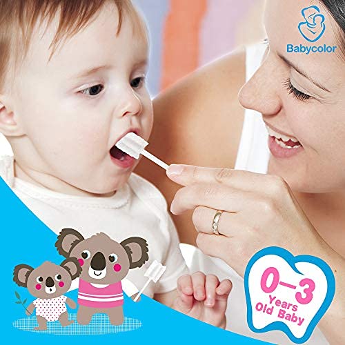 [100Pack] Baby Toothbrush, Newborn Baby Tongue Cleaner Toothbrush