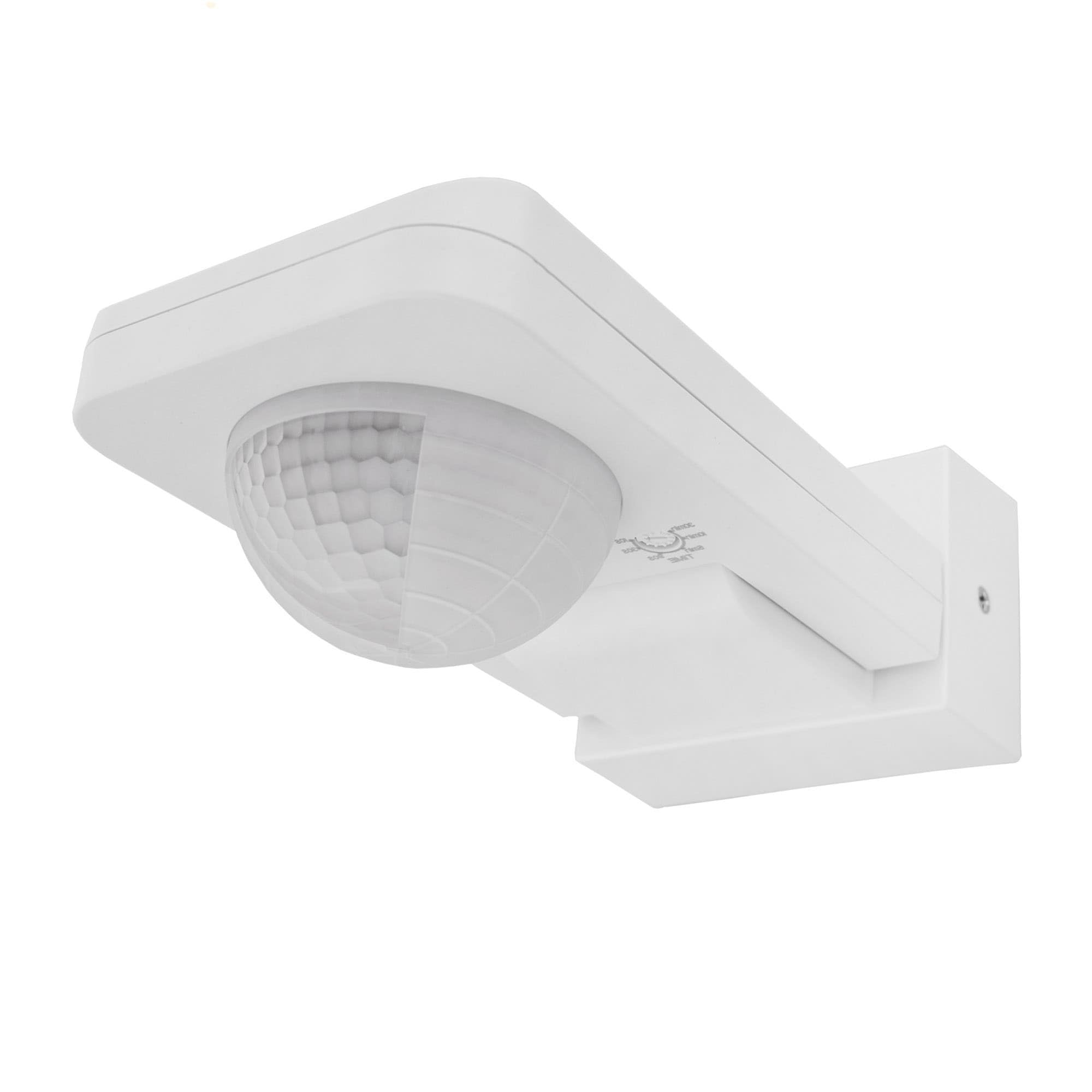 Ledvion - Motion Detector White, Surface-mounted detector WhiteTwilight SWhitech, Ceiling mounting, IP65, Light control 360°, Working range 20m, Built-in Light Sensor