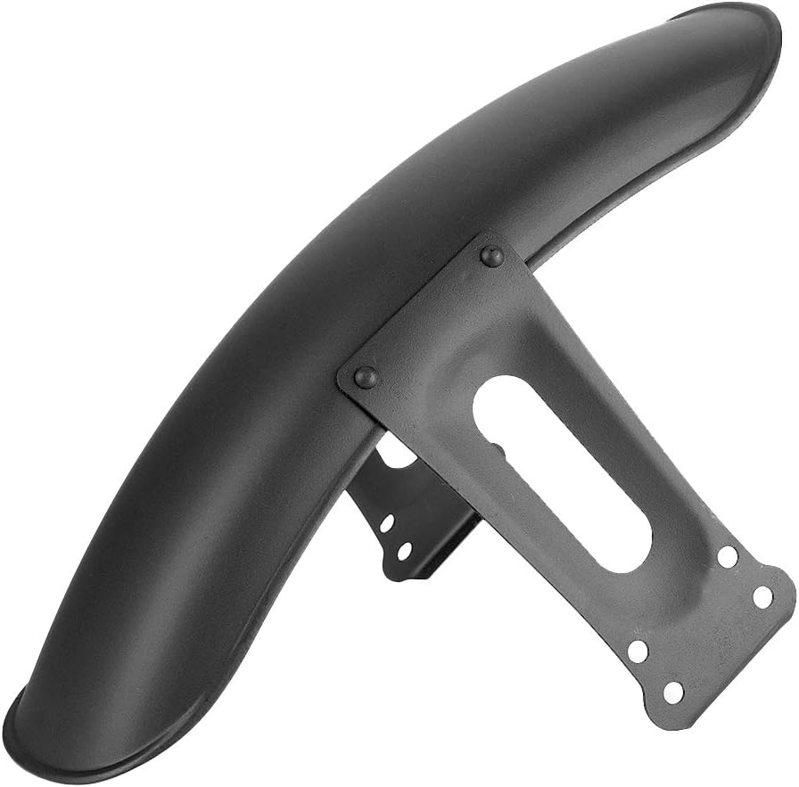 Cuque Motorcycle Front Tire Fender Mudguard Iron Black Mount Wheel Tire Mud Cover Shield Dust Flap Dashboard Splash Guard for Honda CG125