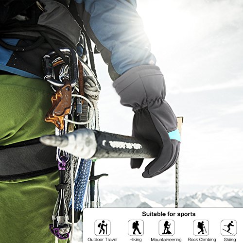 image for BOODUN Ski Gloves Winter Gloves Snow Gloves SnowBoard Gloves Skiing Gl