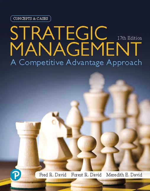 Strategic Management:Concepts+Cases