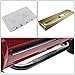 3 Inches Side Step Nerf Bar Running Board Compatible with Jeep Wrangler 87-06, Stainless Steel, Black Powdercoated