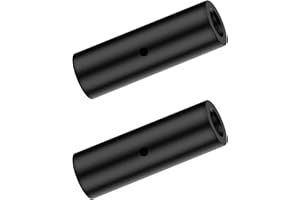 NiuNyuNeu Pair of Speaker Stand Adapters M20 to 35mm, Speaker Pole with M20, Subwoofer Speaker Pole Mount Without Threaded Adapters