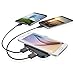 Wireless Charger, QI Wireless Charging Pad with Two USB Charging Ports (Black)