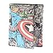 Marvel Men's Trifold Wallet In Collectible Tin Box, captain america, Total Quantity