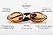 Swimming Goggles - Olympian Swim with No Leaks, No Fog, UV Protection and 3 Adjustable Nose Pieces best for the Adult Male/Female Casual or Professional Athletes