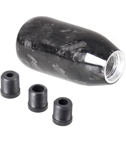 Amazon.com: 10x1.25mm Thread 6 speed JDM Drift White Shift Knob