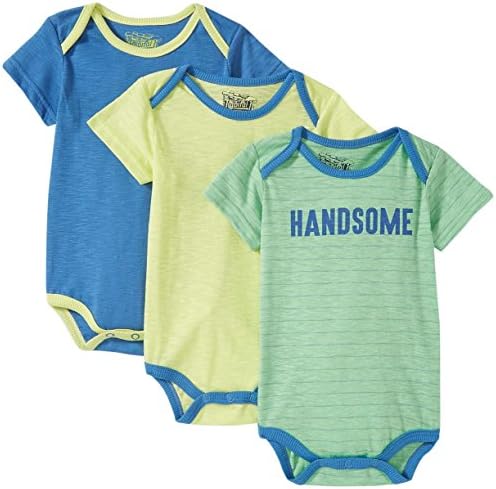 Kapital K The Handsome 3-Pack Bodysuit Set, 3/6 Months