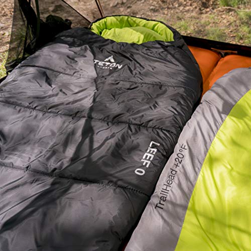TETON Sports LEEF 18C Ultralight Mummy Sleeping Bag The Camping