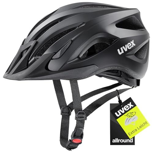 uvex Viva 3 Fahrradhelm, Black matt, 56-62 cm