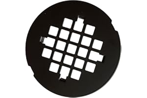 Rustproof Bathroom Floor Drain Cover 108mm Diameter Shower Drains Poretctor Suitable for Residential Commercial Space Steel D