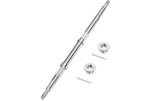 MOTO1988 Rear Axle Shaft & Nut for Honda Rancher 420 TRX420 FE FM TE TM FPE FPM 2007-2013 42310-HP5-600