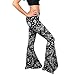 Daisy Del Sol High Waist Comfy Stretch Boho 70s Bell Bottom Fit to Flare Lounge Yoga Pants