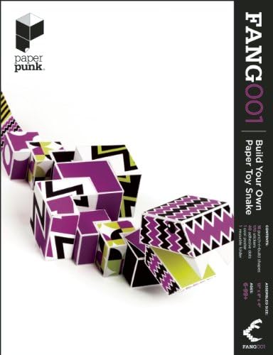 Paper Punk Build Your Own Paper Toy Snake